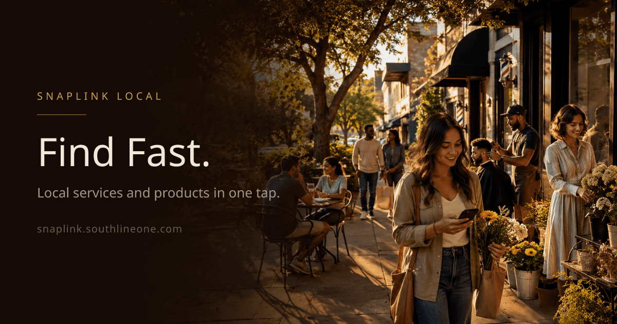 SnapLink Local — Find Fast live product